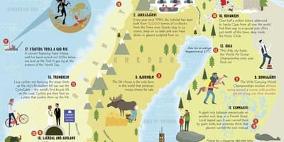 A noruega tem de ver mapa