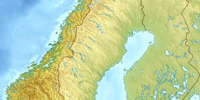 A noruega no topo do mapa