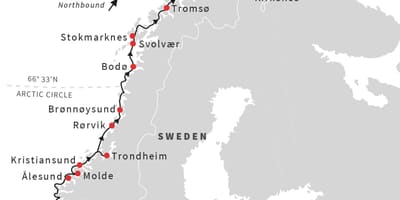 Mapa de bergen, Noruega light rail